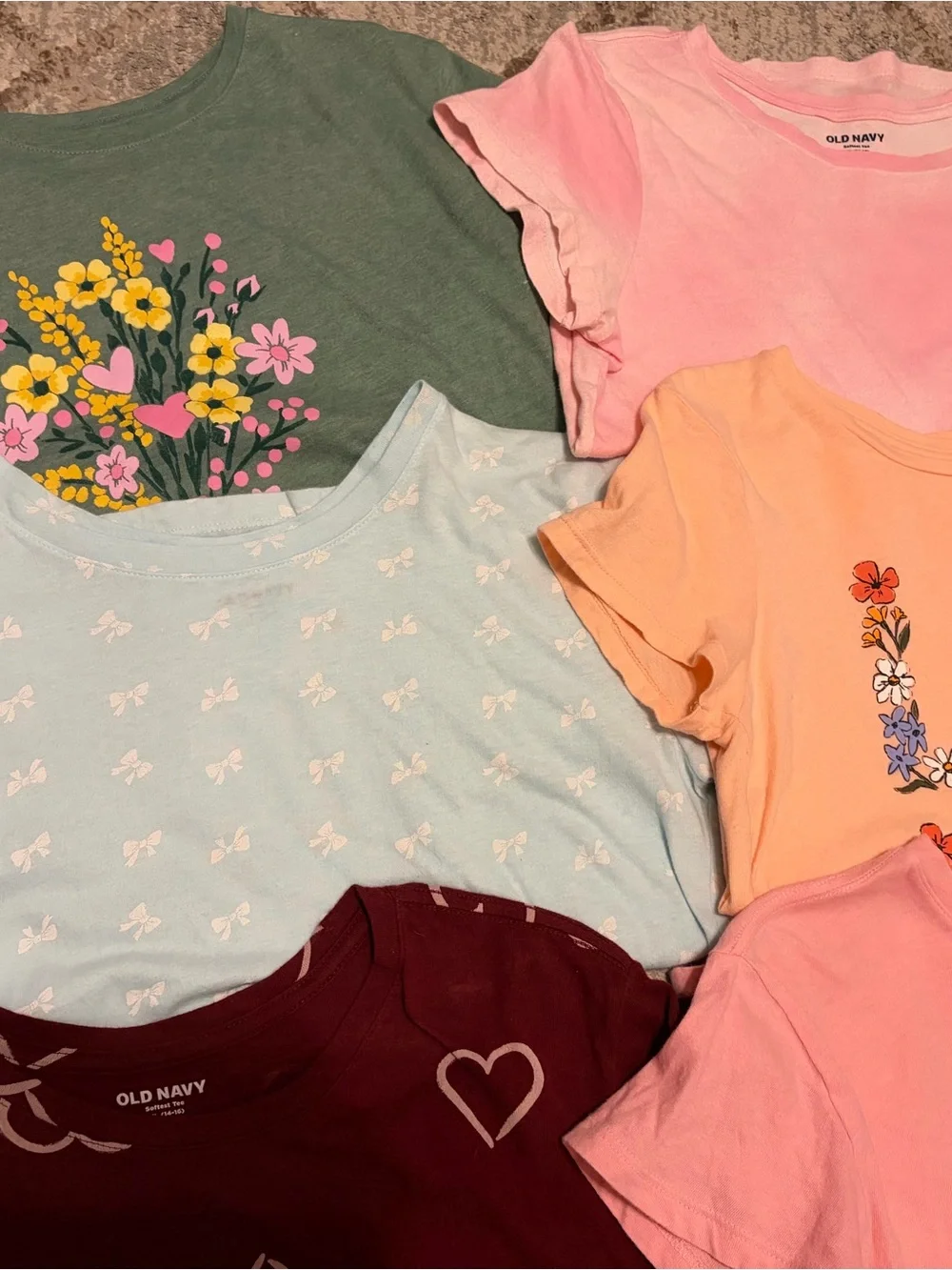 Old Navy lot of Girls Shirts